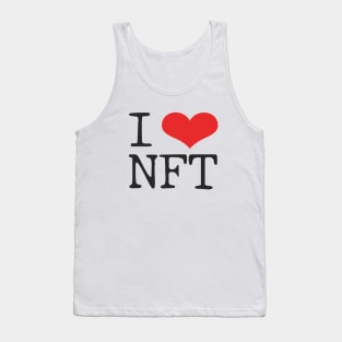 I love NFT, I heart NFT Tank Top